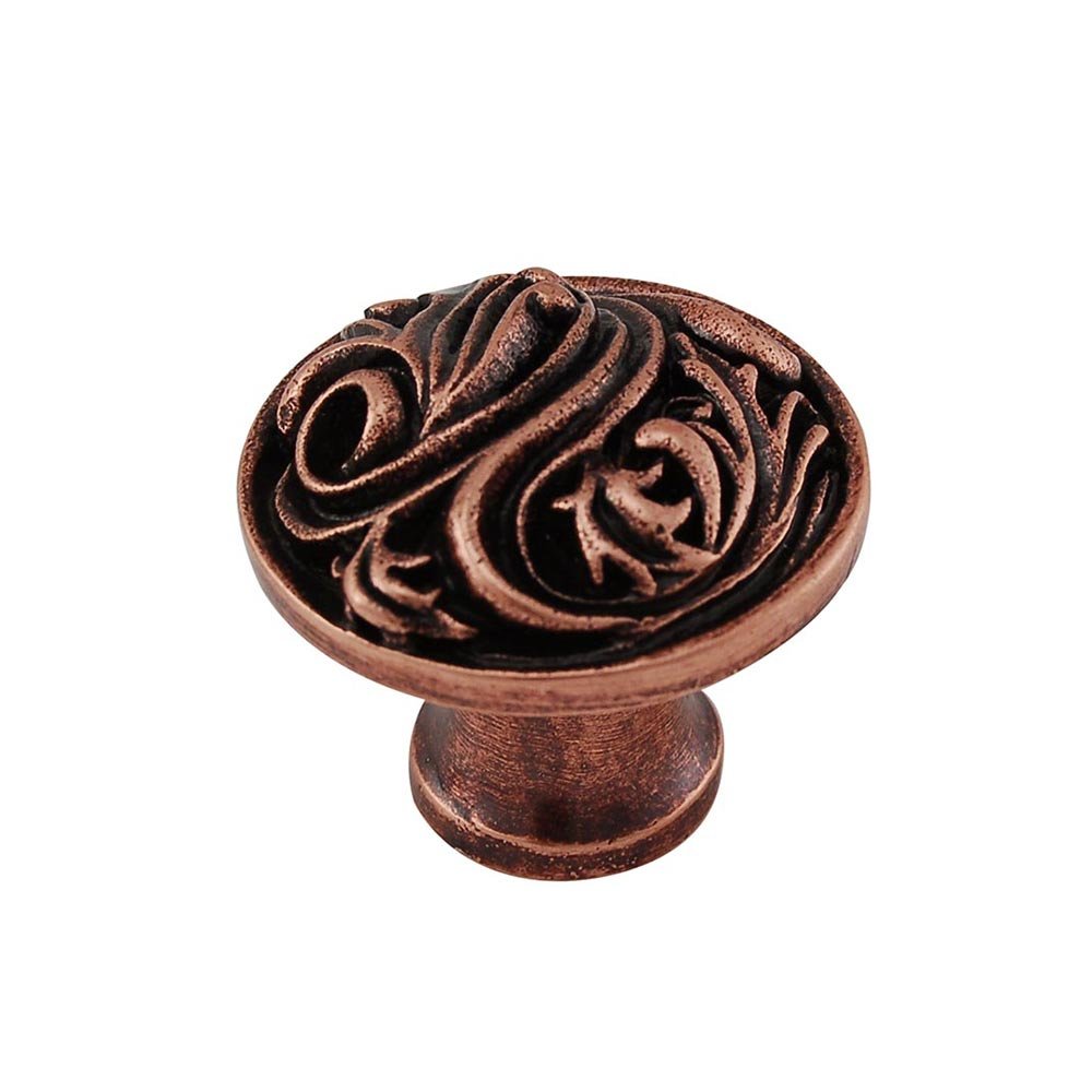 1 1/4" Small Base Knob in Antique Copper