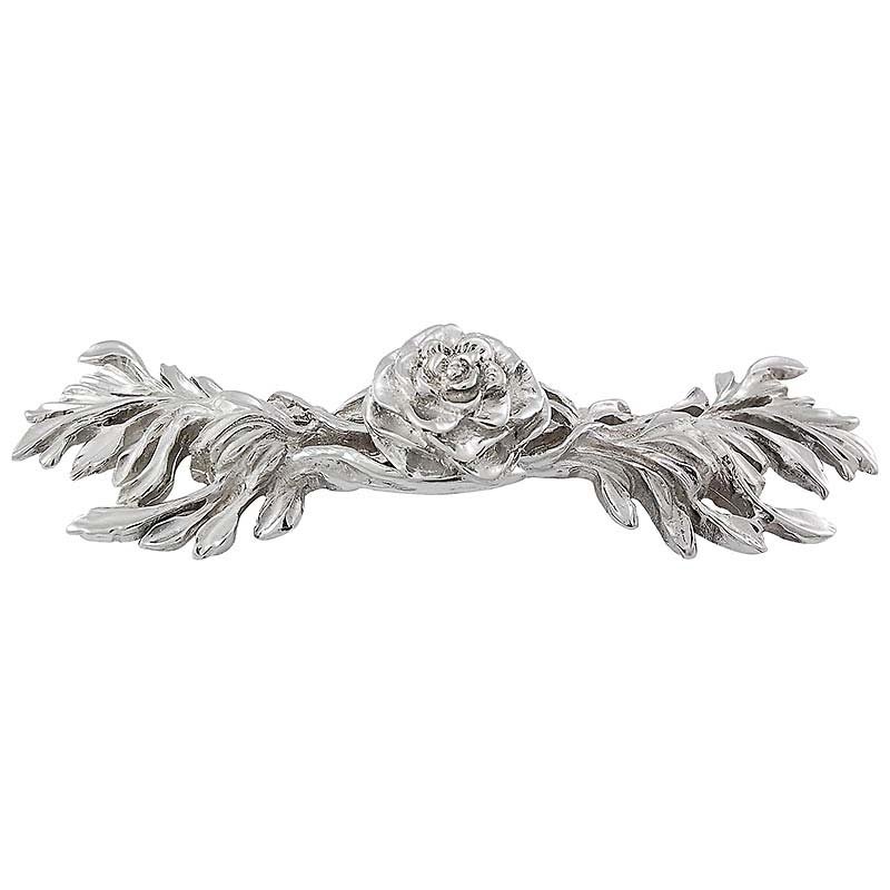 3" Centers Jasmine Pull in Polished Nickel