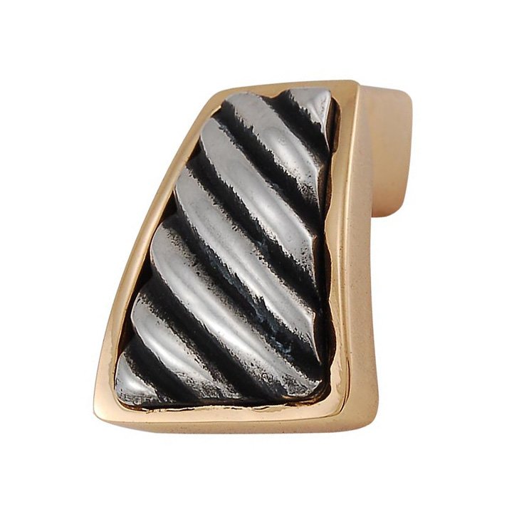 Wavy Lines Finger Pull in Two Tone