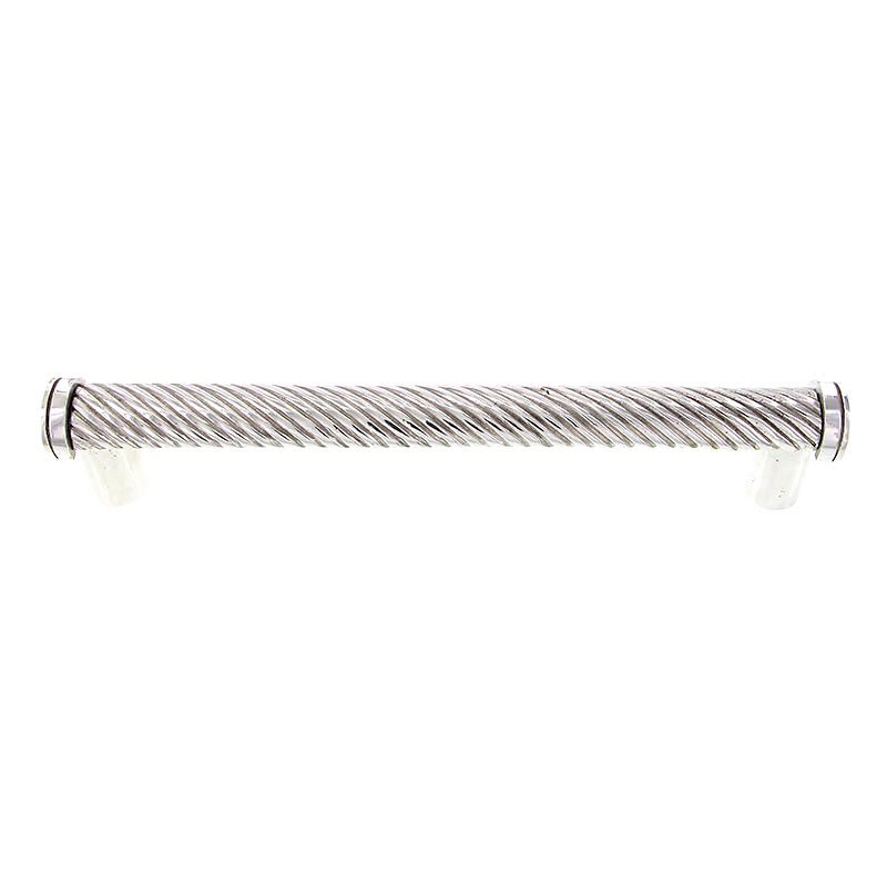 Oversized Subzero Style Pulls Rope Handle - 9" Centers in Polished Nickel