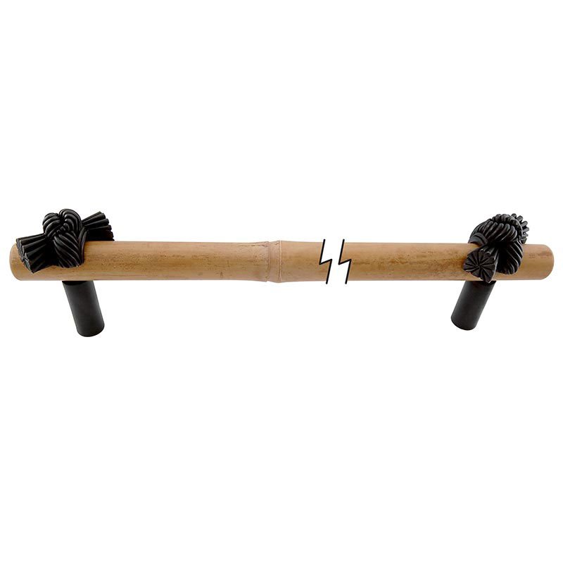 12" Centers Bamboo Knot Appliance Pull in Oil Rubbed Bronze
