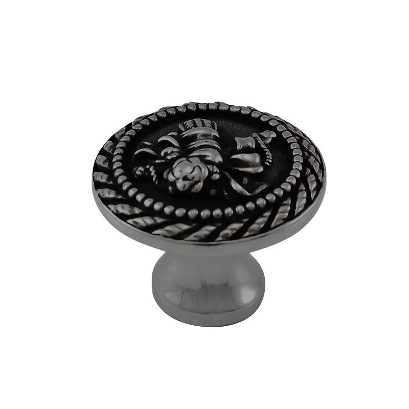 1 1/4" Classical Knob with Small Base in Gunmetal