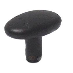 Oval Knob in Tumbled Oil Rubbed Bronze