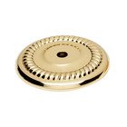Solid Brass 1 1/2" Backplate for A812-38 in Polished Brass