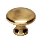 Solid Brass 1 1/4" Knob in Polished Antique