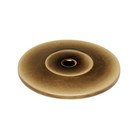 Solid Brass 1 3/4" Backplate in Polished Antique