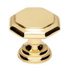 Solid Brass 1" in Unlacquered Brass