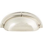 2 1/2" Centers Euro-Tech Bin Cup Pull in Polished Nickel