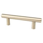 3" Centers European Bar Pull in Champagne