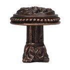 1 1/2" Diameter Large Knob with Column Base in Oil Rubbed Bronze