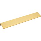 10" Long Edge Pull in Aluminum Brushed Gold