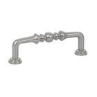 3 1/2" Centers Spindle Pull in Satin Nickel