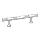 3 1/2" Centers Tribeca Pull in Polished Nickel