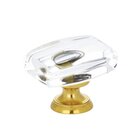 1 5/8" Long Windsor Knob in Polished Brass