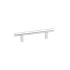 3 1/2" Centers Bar Pull in Brushed Stainless Steel