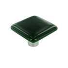 1 1/2" Knob in Kelly Green with Black base
