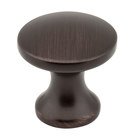 1" Round Knob in Brushed Oil Rubbed Bronze