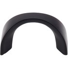 Crescent 1 1/4" Centers Arch Pull in Flat Black