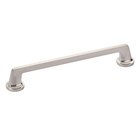 8" Centers Rounded Handle in Brushed Nickel