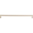 Square Bar 17 5/8" Centers Bar Pull in Polished Nickel