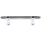 Luxor 3 3/4" Centers Bar Pull in Polished Chrome