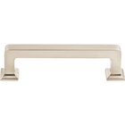 Ascendra 3 3/4" Centers Bar Pull in Brushed Satin Nickel