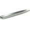 Linnea Hardware 11 3/4" Long 3/8" Squared Drop Down Back Mounted Edge Pull in Polished Stainless Steel