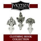 [ Vicenza Hardware Home Accents- Clothing Hook Collection ]