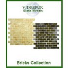 [ Vidrepur Mosaic Glass - Recycled Glass Tiles Brick Collection ]
