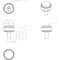 Jeffrey Alexander by Hardware Resources - Hayworth - 1 1/8" Round Knob