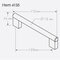 Schwinn Hardware - Cabinet Pulls - Architectural Bar Pull in Stainless Steel