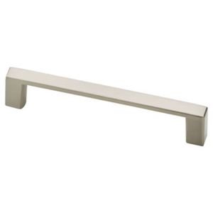 Liberty Kitchen Cabinet Hardware - 4" Centers Die Cast Pull in Stainless Finish