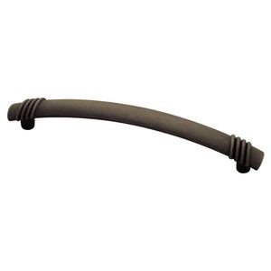 Liberty Kitchen Cabinet Hardware - Knuckle Pull 128mm Distressed Oil Rubbed Bronze
