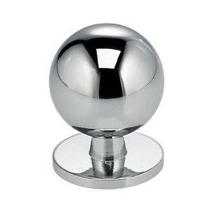 Omnia Cabinet Hardware - Ultima II - Round Knob with Back Plate