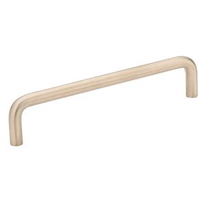 Richelieu Cabinet Hardware - Antimicrobial - 5" Centers Copper Pull In Antimicrobial Brushed Nickel