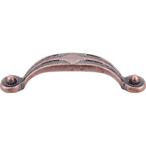 Top Knobs - Somerset - 3 3/4" Centers Star Pull in Antique Copper