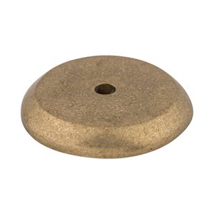 Top Knobs - Aspen - Solid Bronze Round Backplate