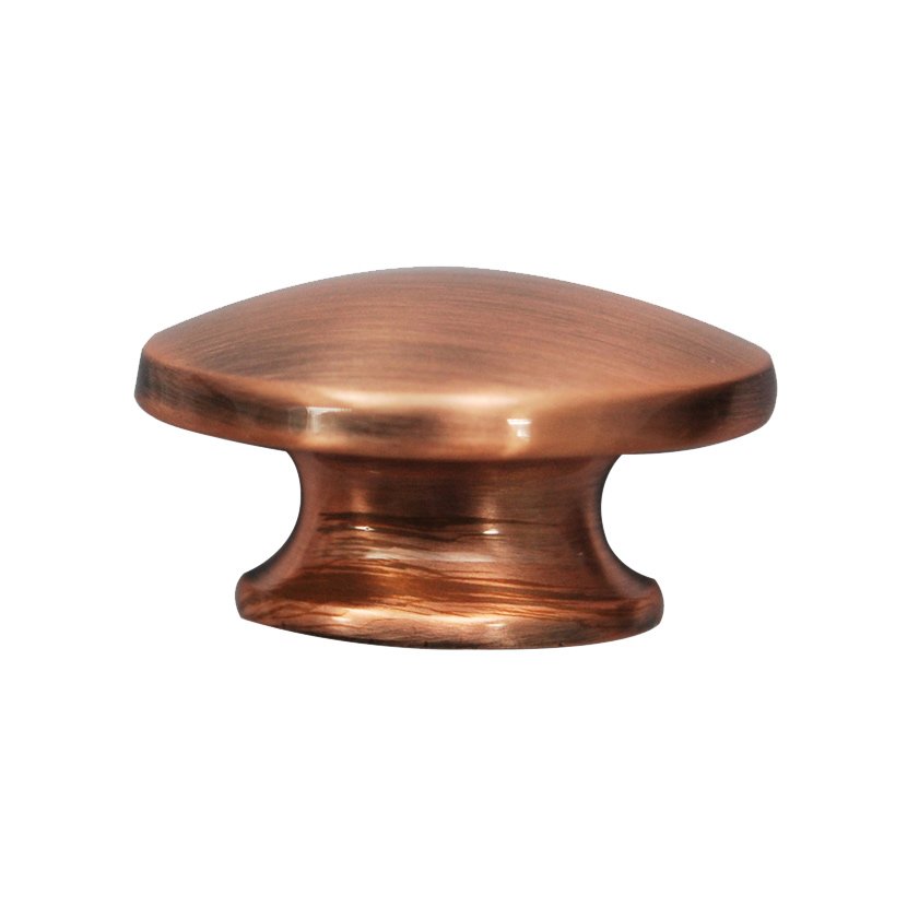 Small Oval Knob in Oil Rubbed Copper