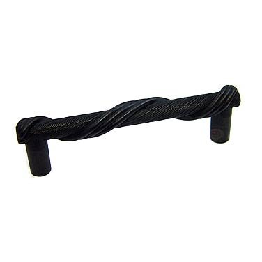 3 3/4" (96mm) Centers Wrapped Pull in Oil Rubbed Bronze