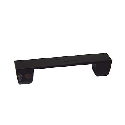 3 3/4" (96mm) Centers Zig Zag Rectangle Pull in Oil Rubbed Bronze