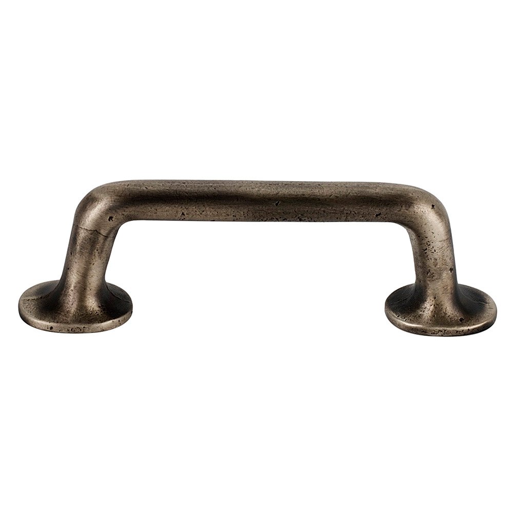Solid Bronze 4" Centers Pull in Iron Bronze
