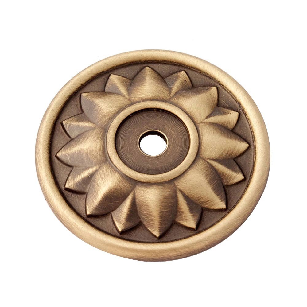 Solid Brass 1 5/8" Rosette in Antique English Matte