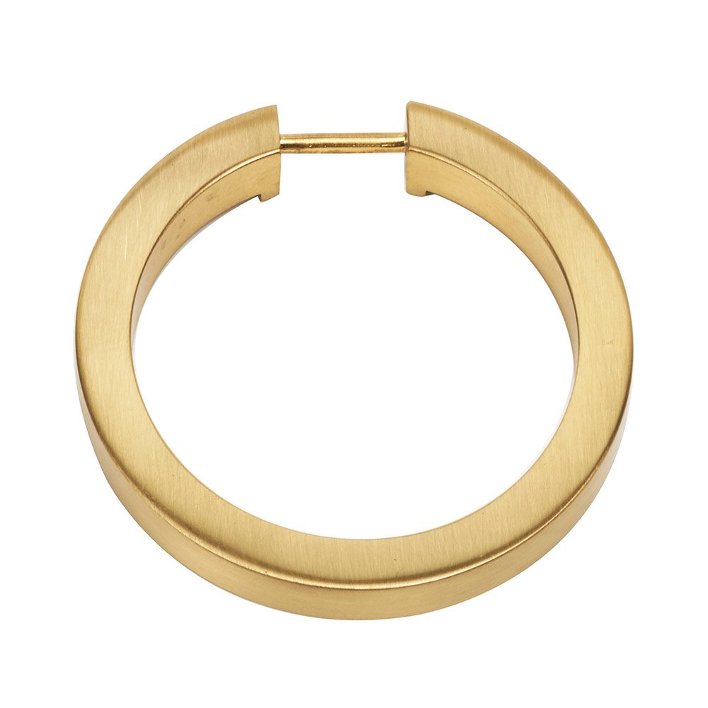 2" Round Ring in Satin Brass