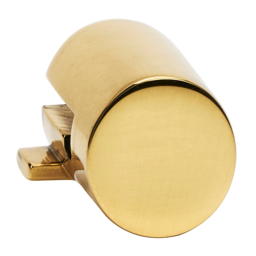 Small Round Mount for Rings 1 1/2", 2", 2 1/2" in Unlacquered Brass