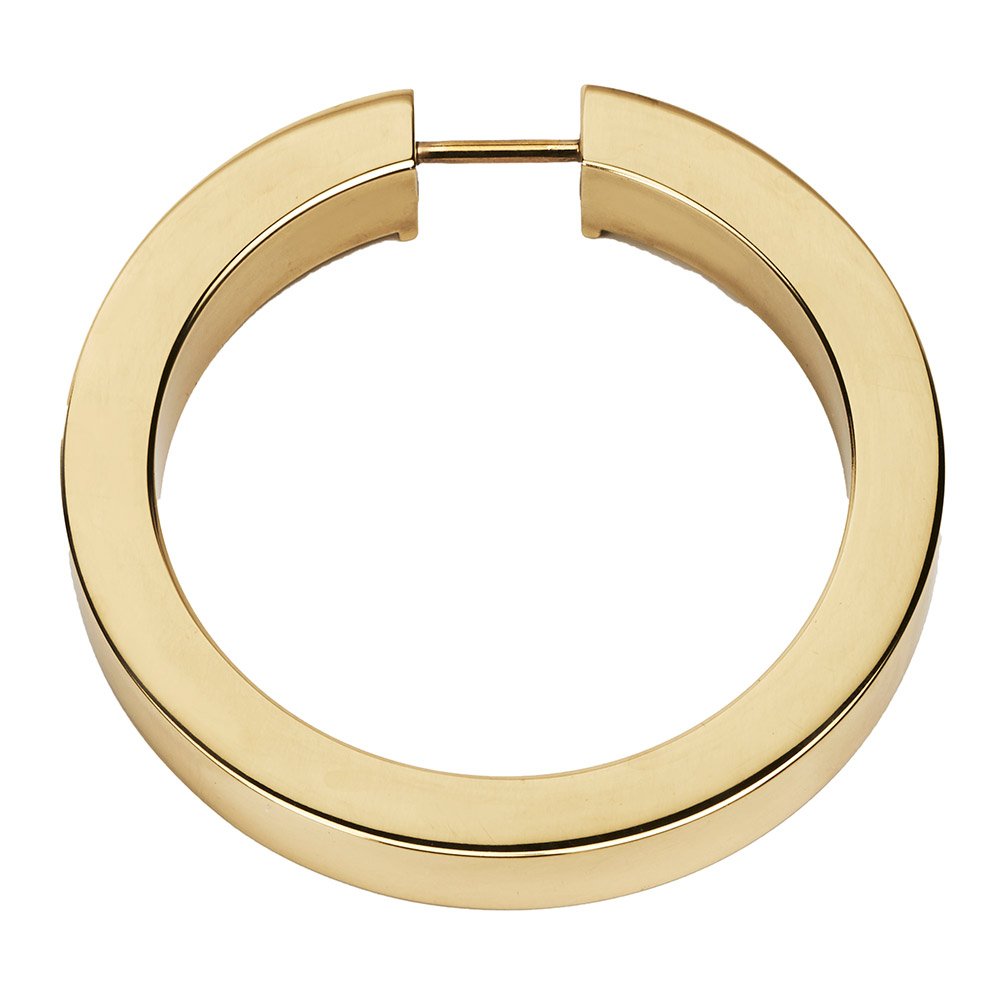 3 1/2" Round Ring in Polished Brass