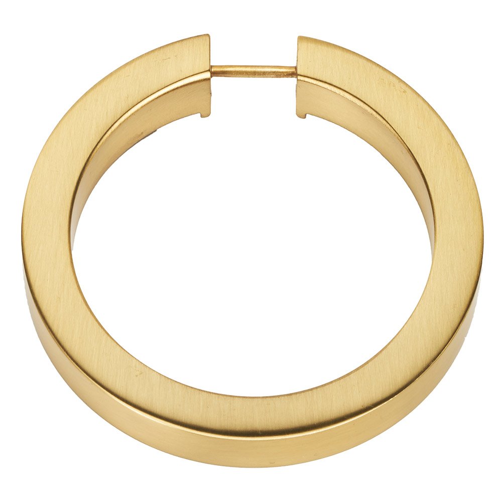3 1/2" Round Ring in Satin Brass
