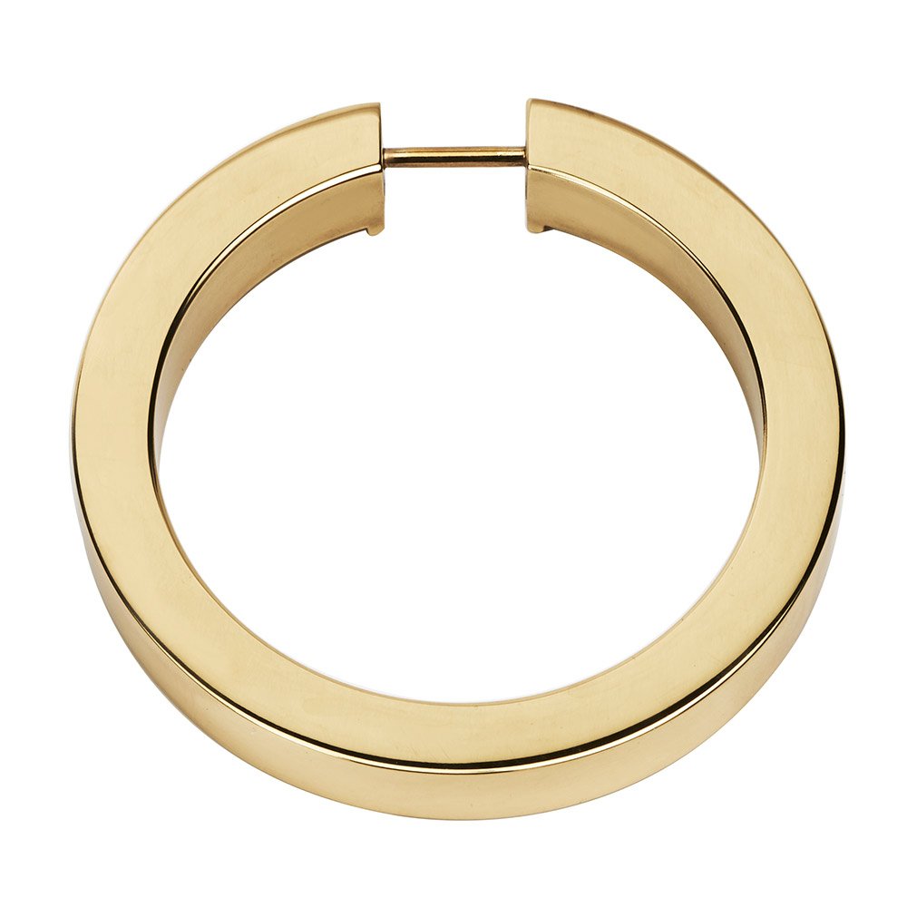 3" Round Ring in Unlacquered Brass