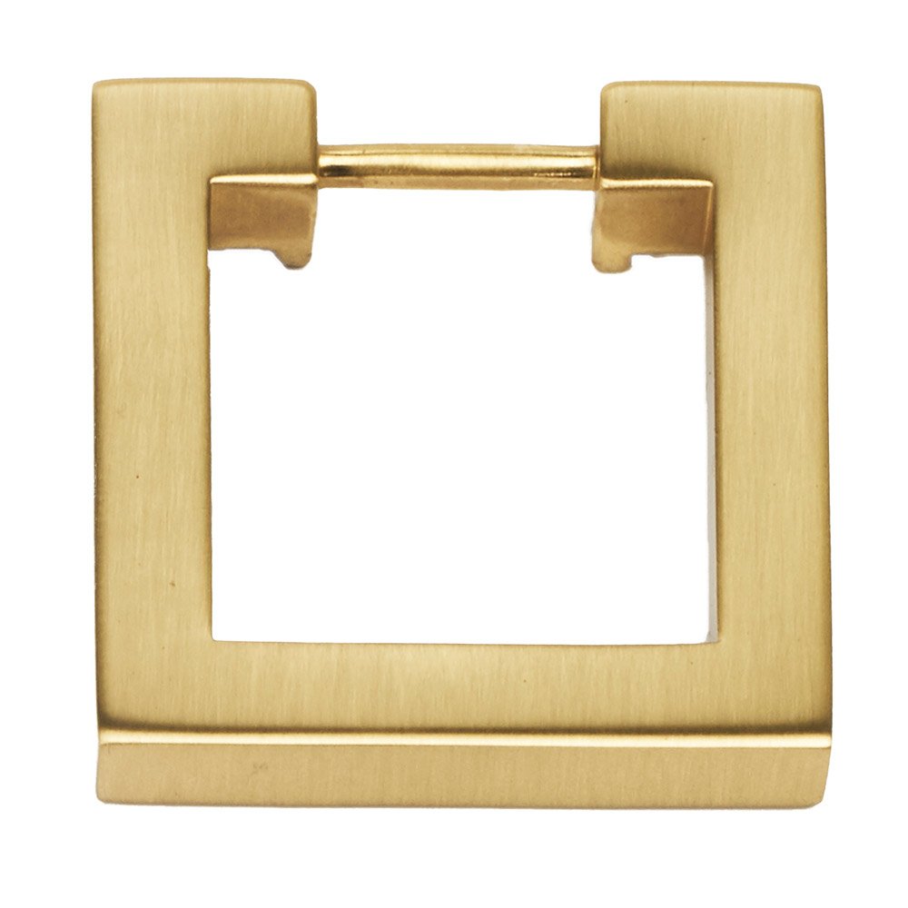 1 1/2" Square Ring in Satin Brass