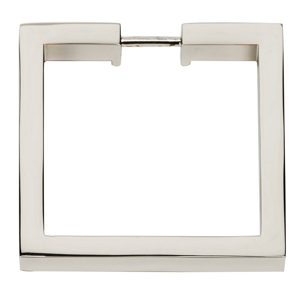 2" Square Ring in Polished Nickel