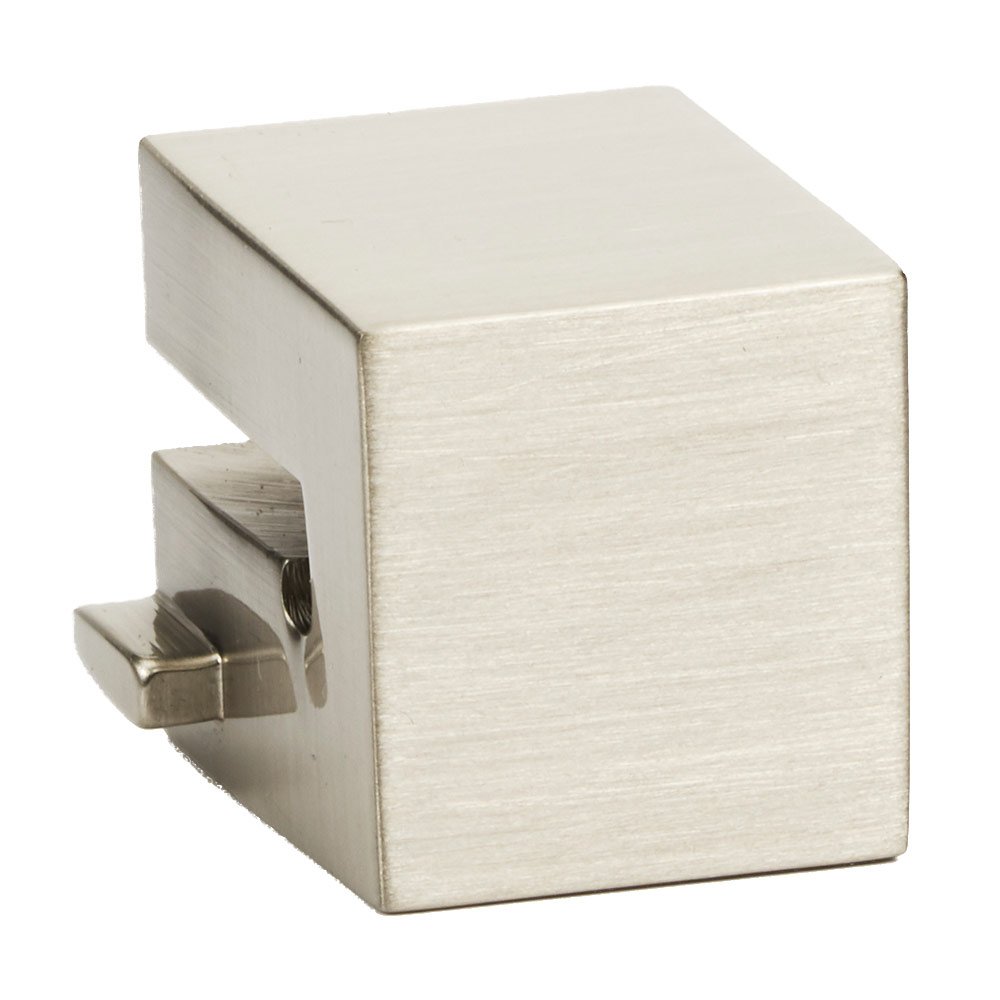 Small Square Mount for Rings 1 1/2", 2", 2 1/2" in Satin Nickel